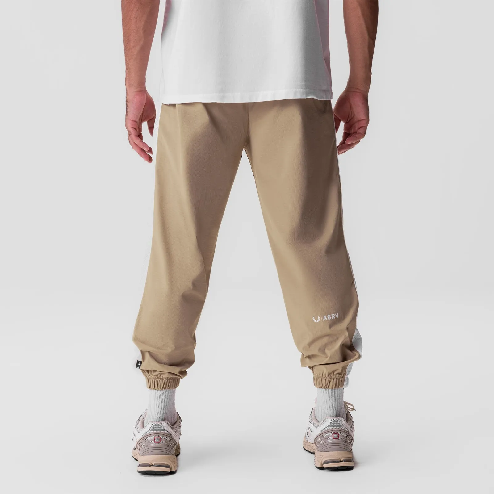 0796. Ripstop Oversized Track Pant - Khaki