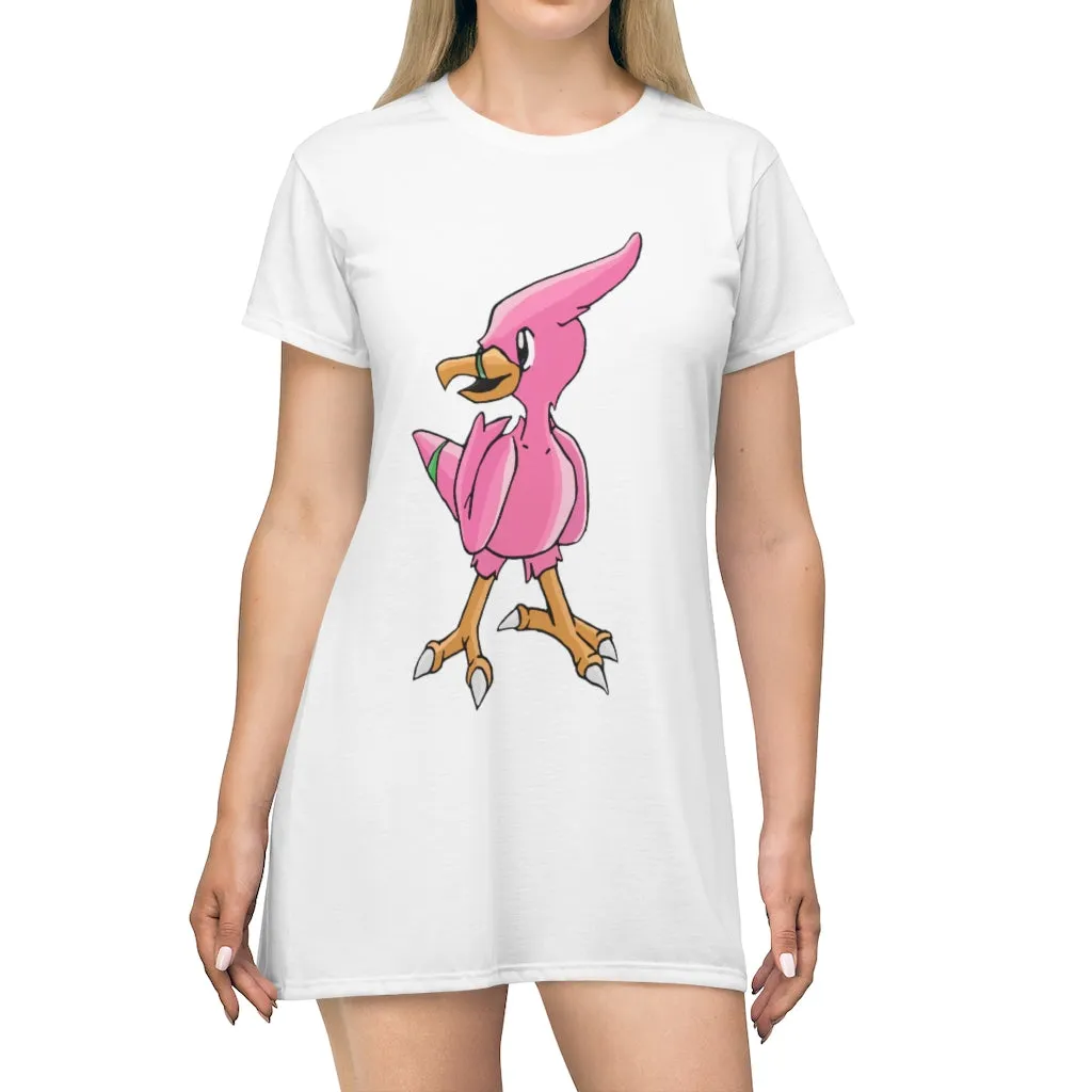 Flaryu All Over Print T-Shirt Dress