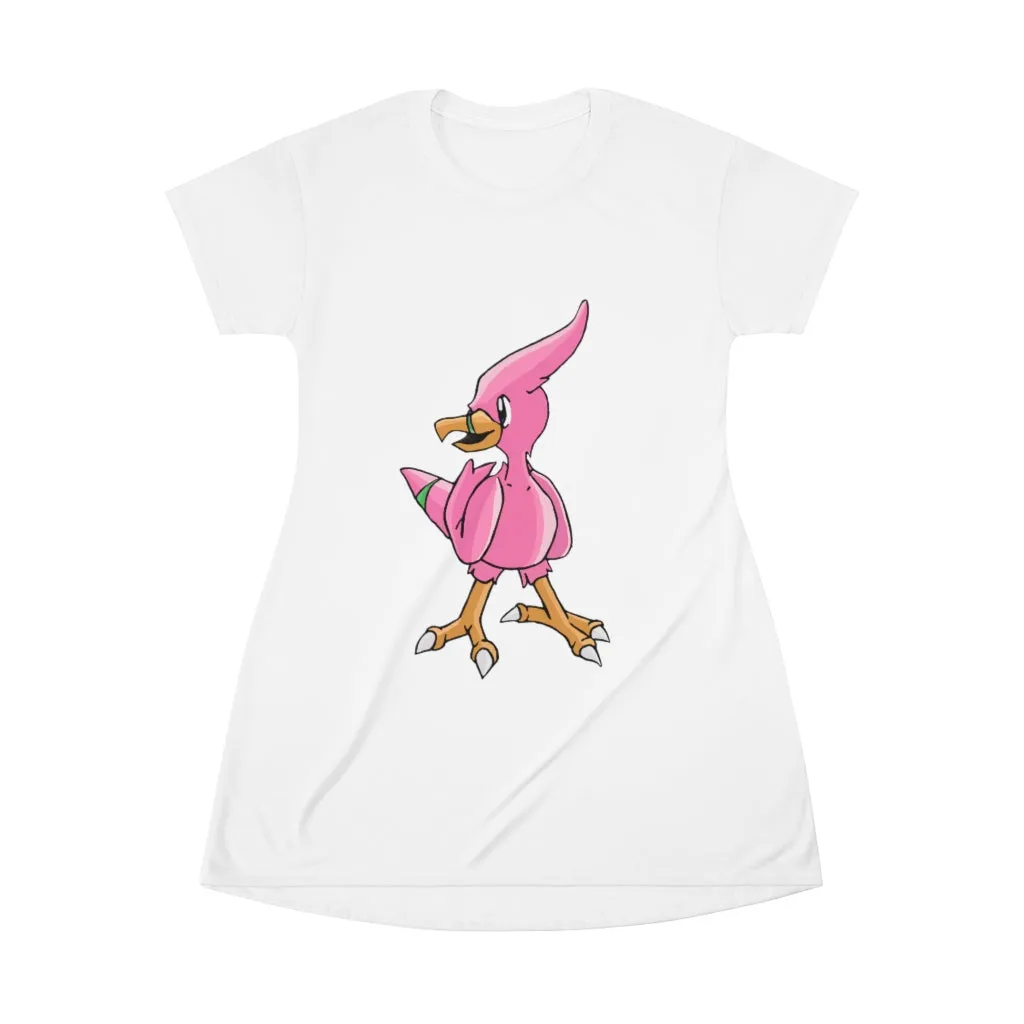 Flaryu All Over Print T-Shirt Dress