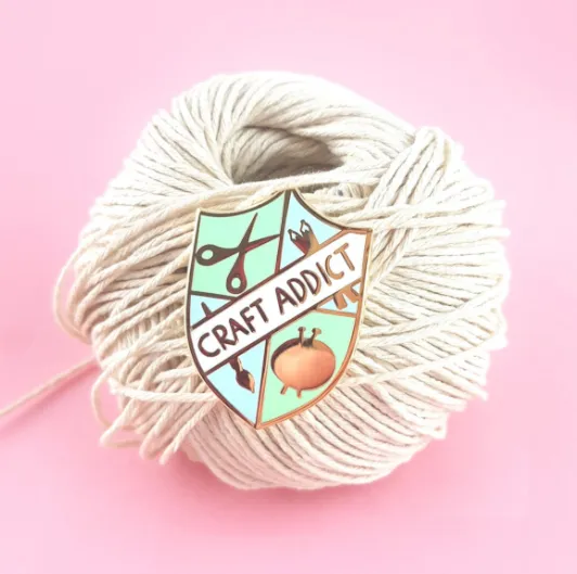 Jubly Umph Lapel Pin • Craft Addict