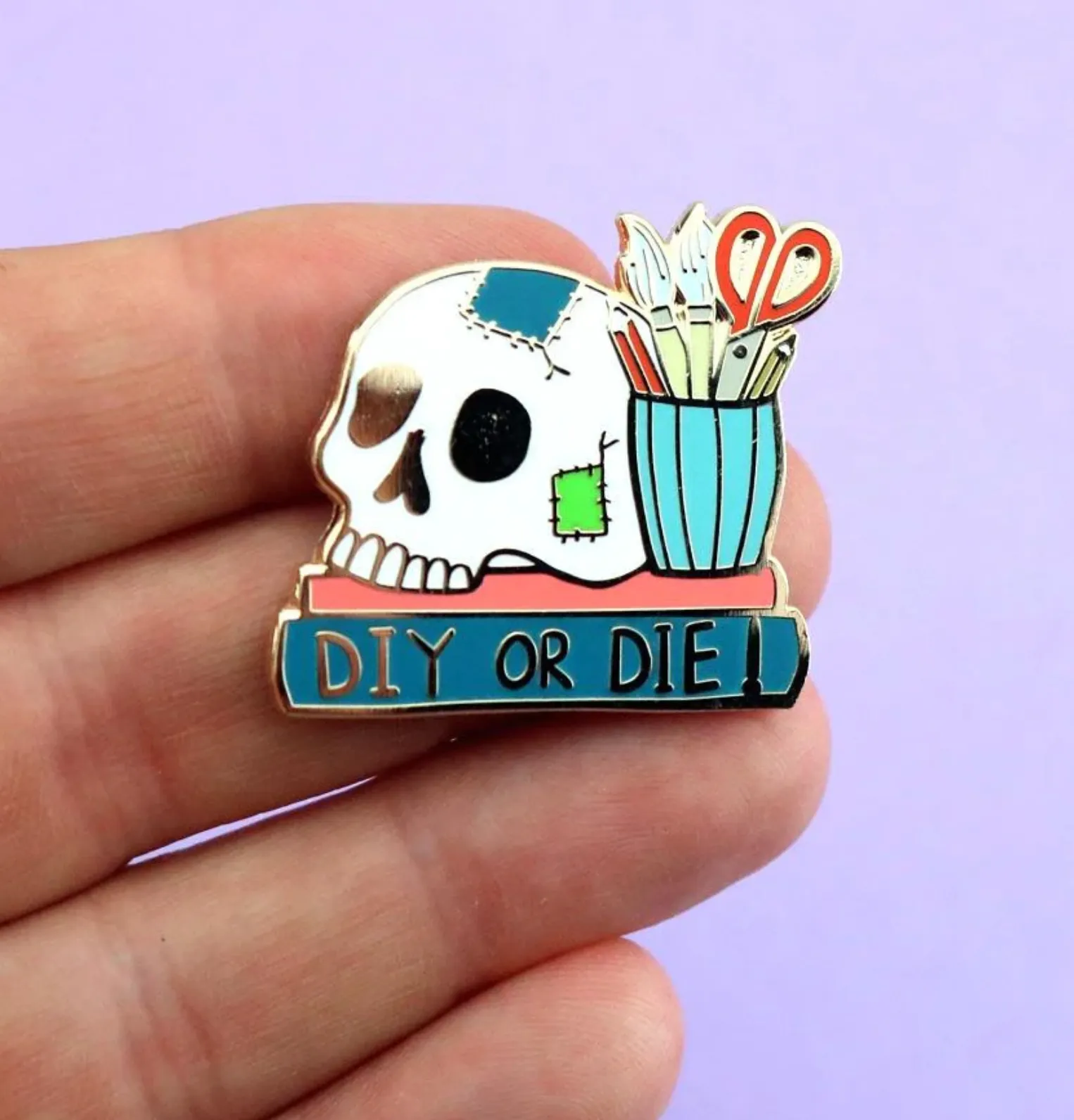 Jubly Umph Lapel Pin • DIY or DIE!
