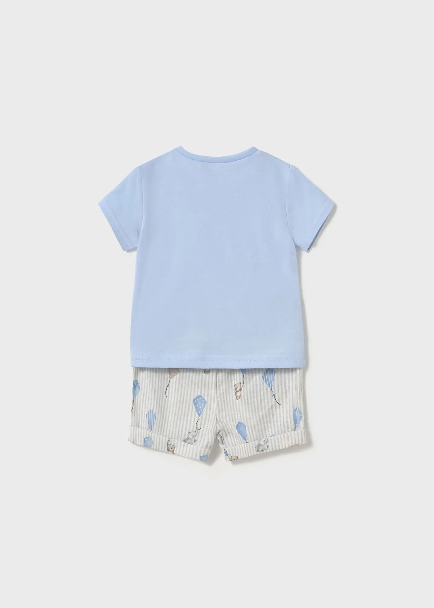 Kite T-Shirt and Shorts Set - Sky Blue by Mayoral
