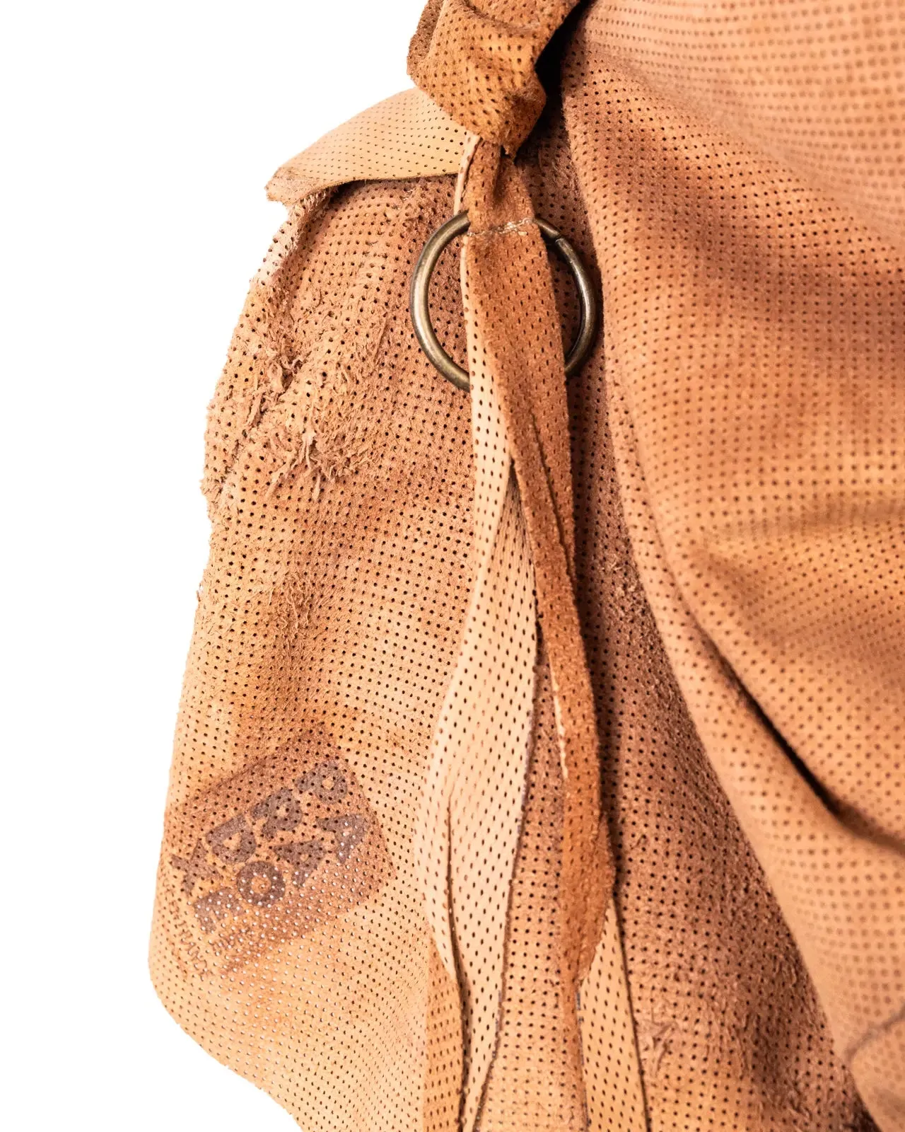 LAMB LEATHER SCARF DUST