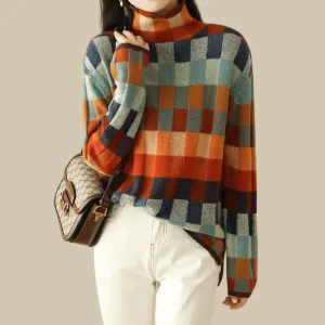 Lauren I Modern Patchwork Jumper
