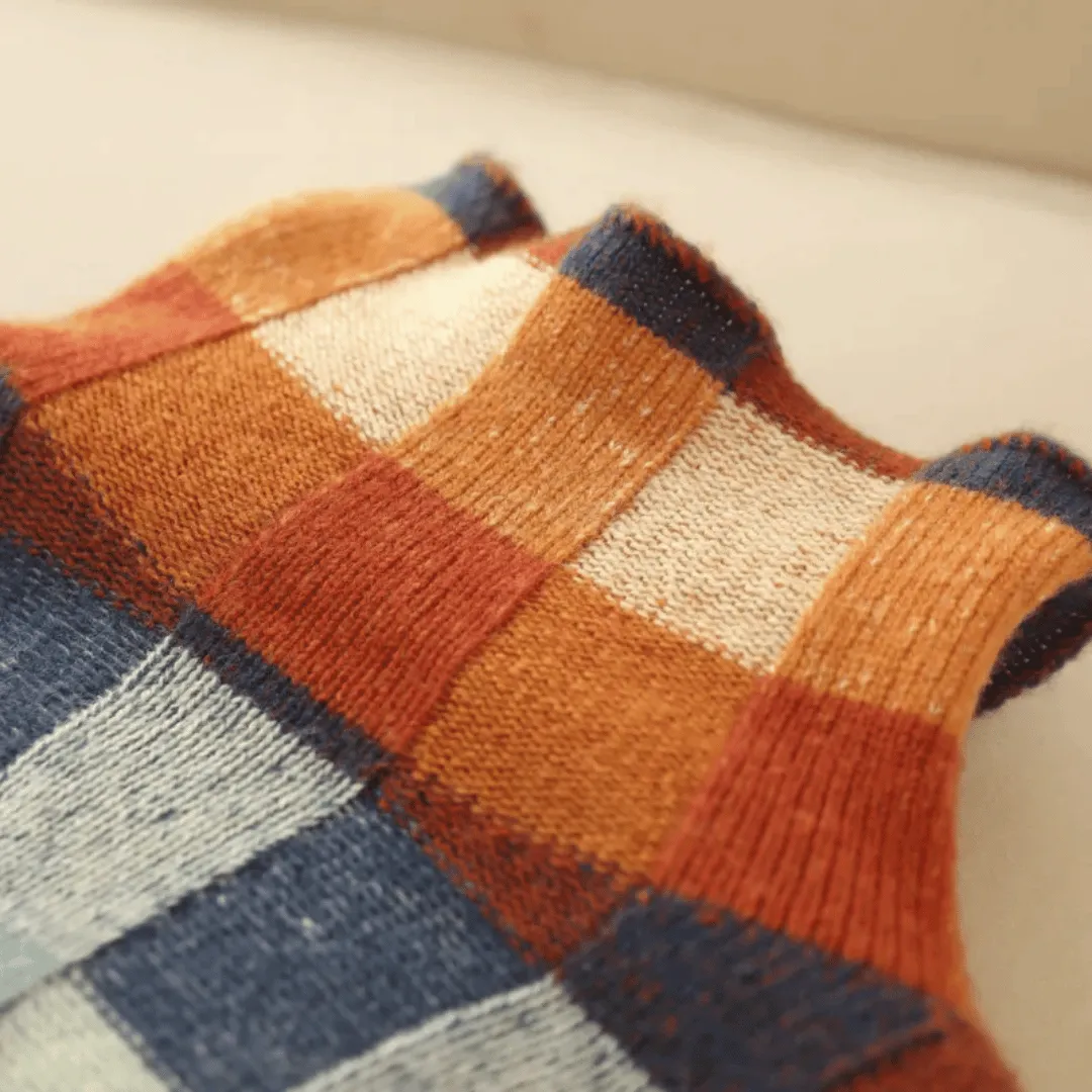 Lauren I Modern Patchwork Jumper