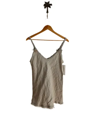 LINEN ROPE SINGLET