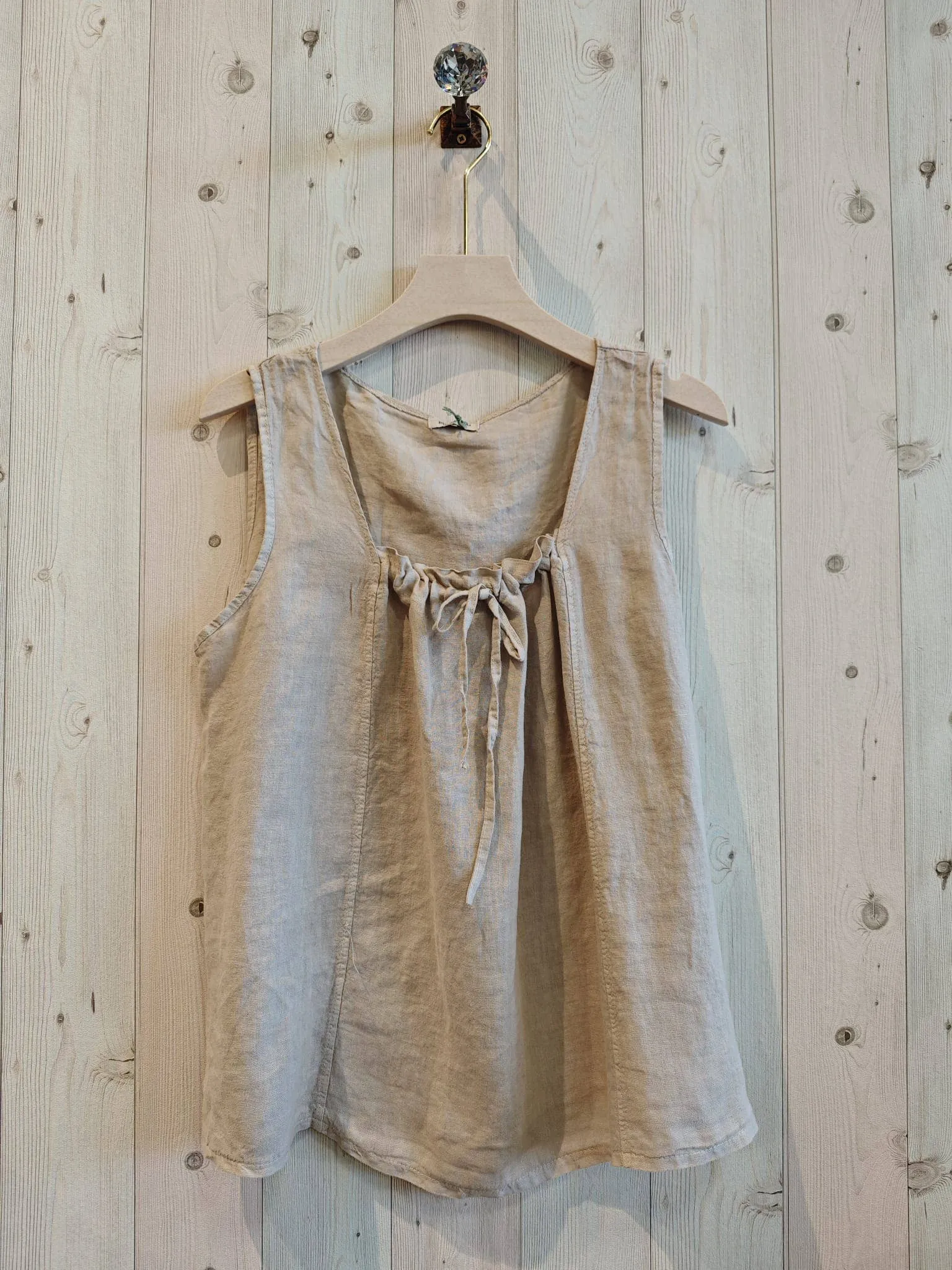 LINEN SINGLET