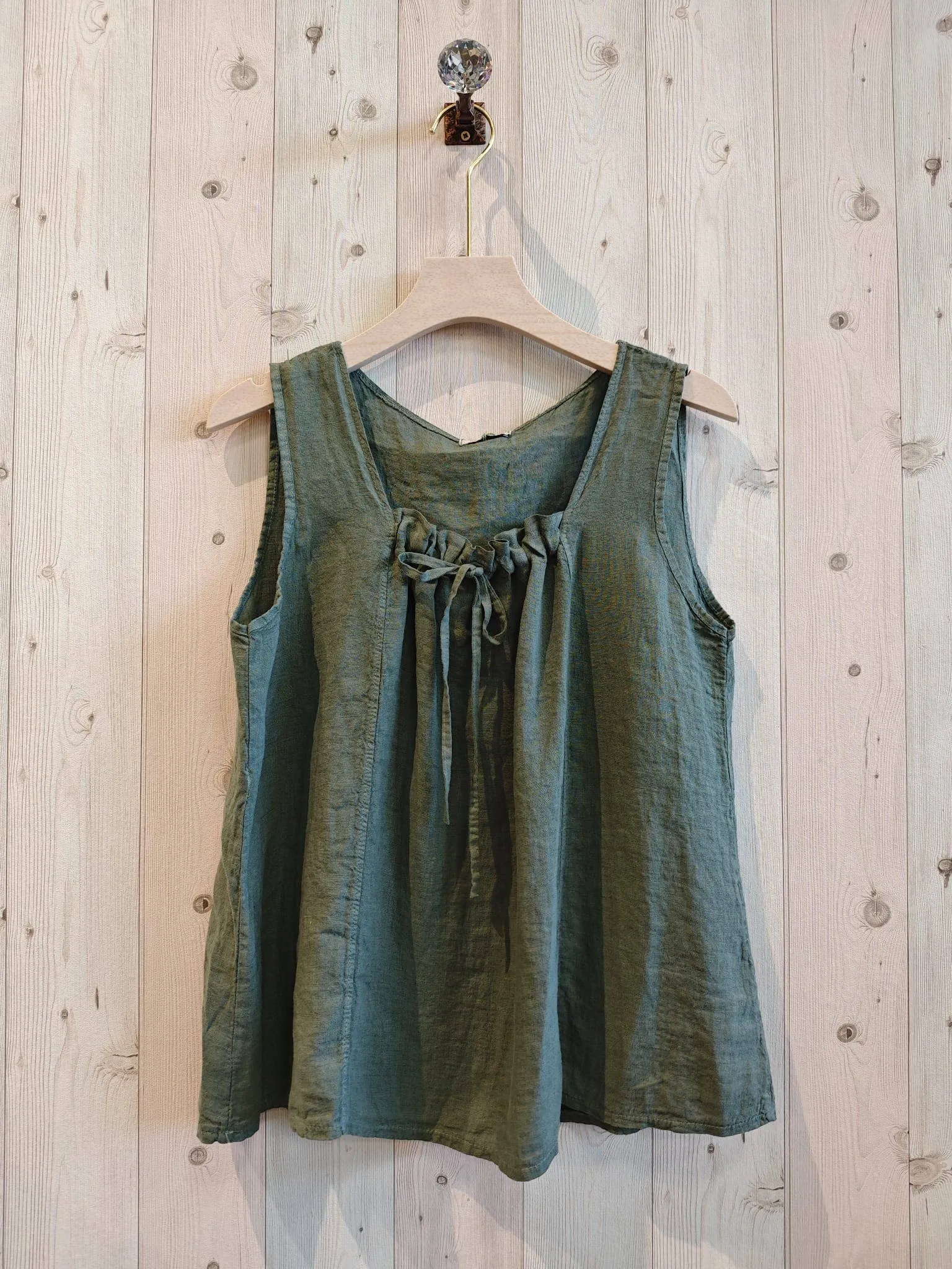 LINEN SINGLET
