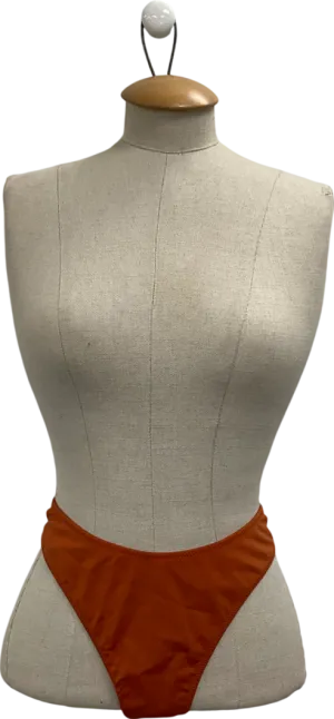 NEENA SWIM Hipster Bikini Bottoms  In Sunset Orange UK XL