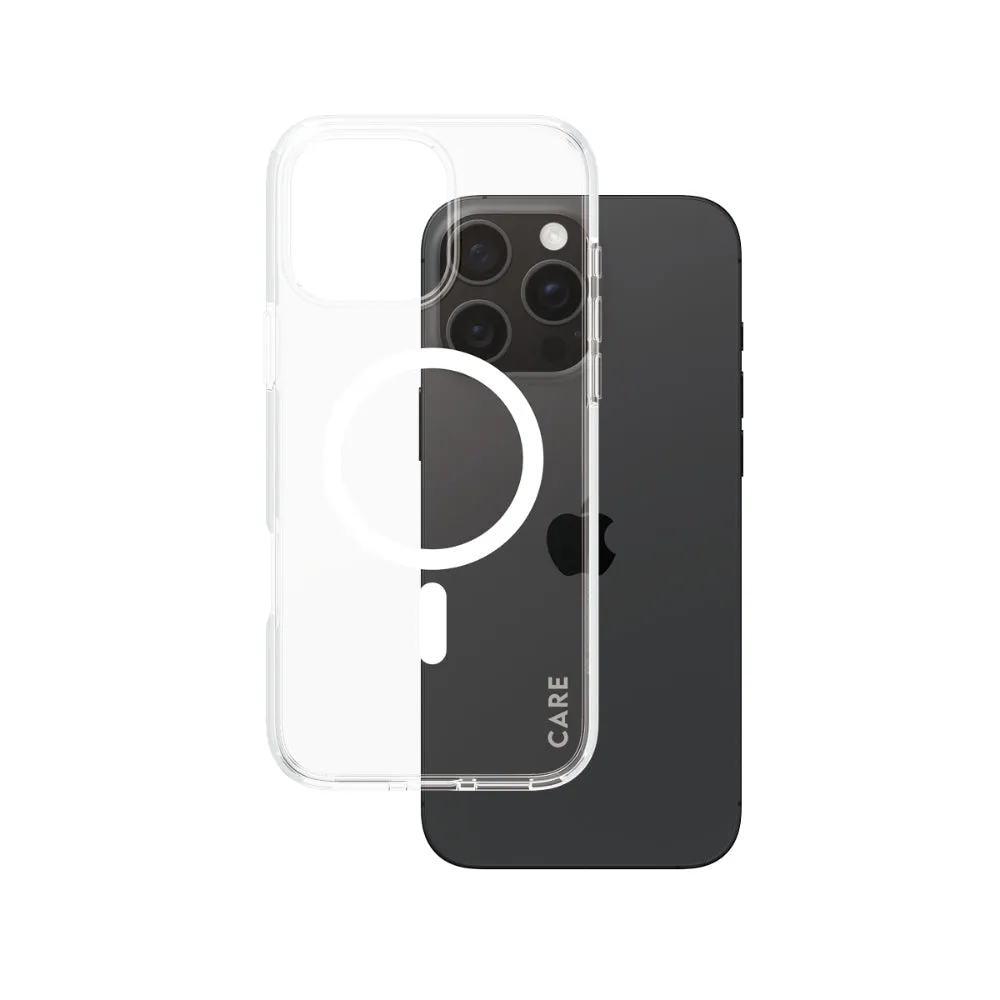 PANZERGLASS Care iPhone 16 Pro Max Magsafe Case Flagship White