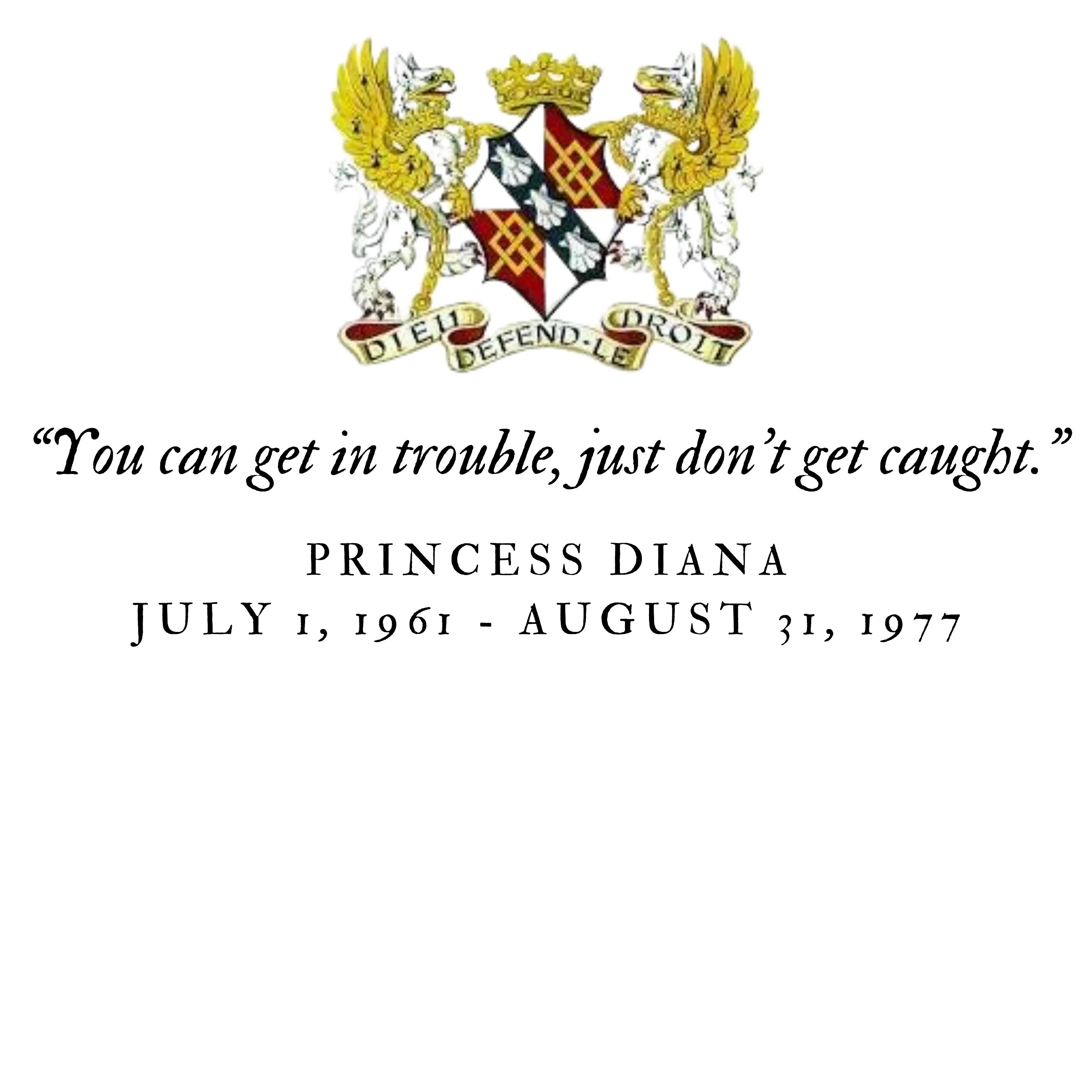 Princess Diana Black Sheep T-Shirt