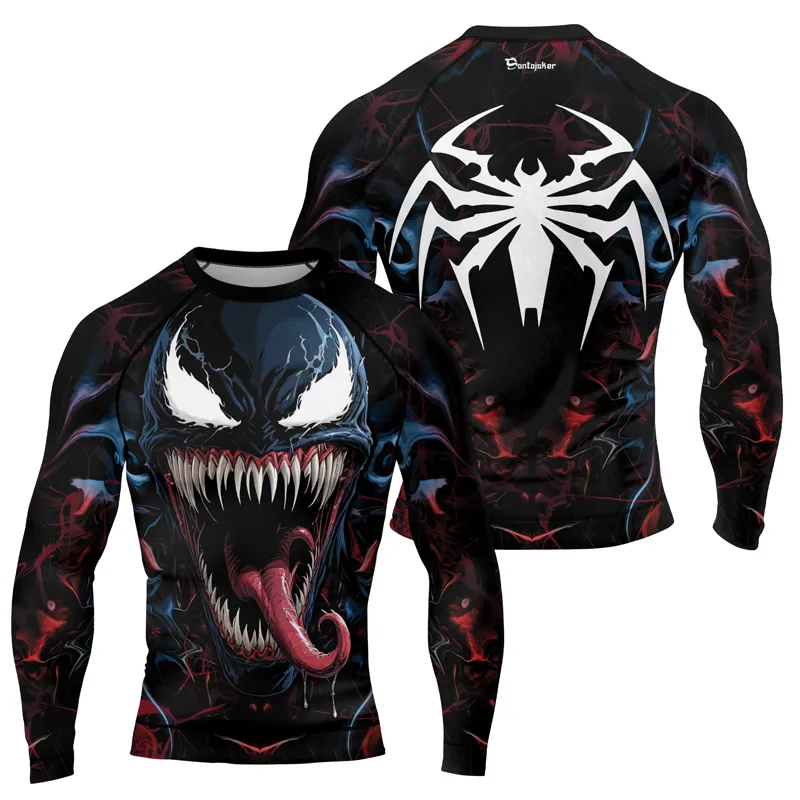 Symbiote Wrath Men's Long Sleeve Rash Guard