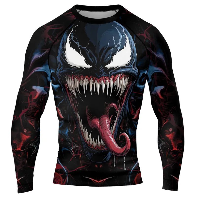 Symbiote Wrath Men's Long Sleeve Rash Guard