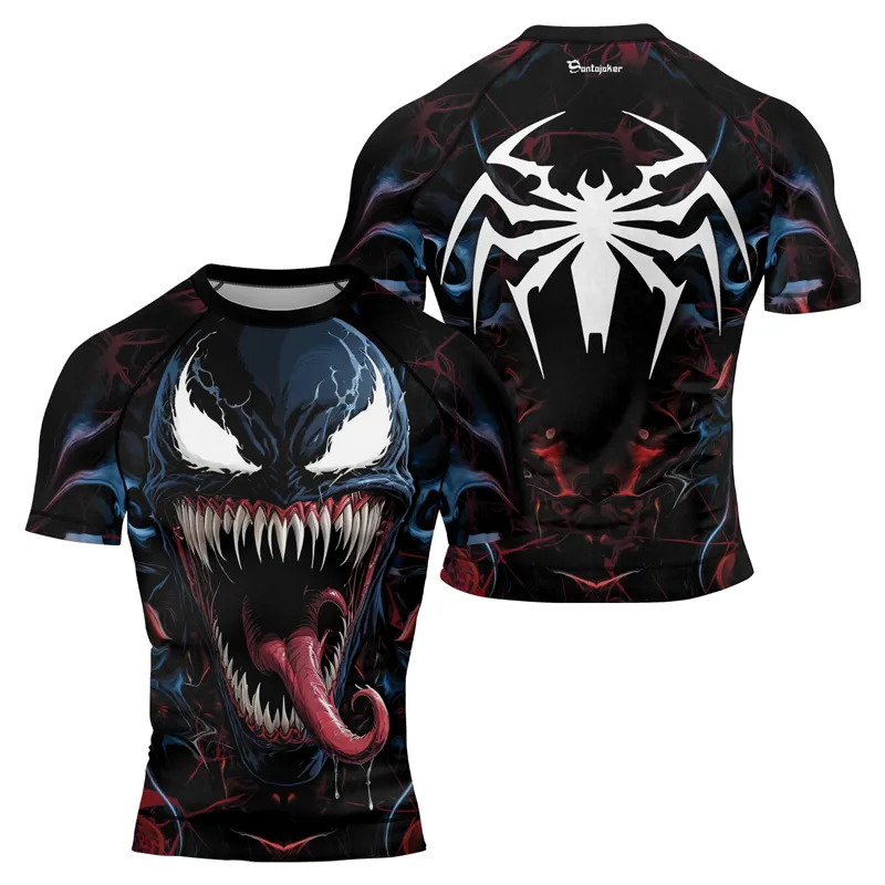 Symbiote Wrath Men's Short Sleeve Rash Guard