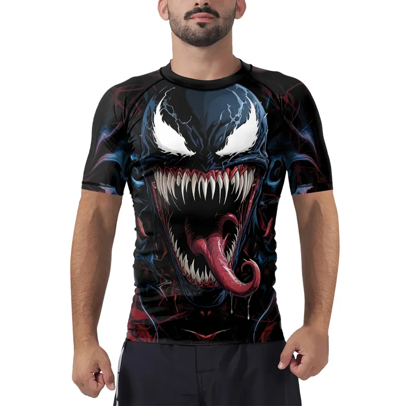 Symbiote Wrath Men's Short Sleeve Rash Guard