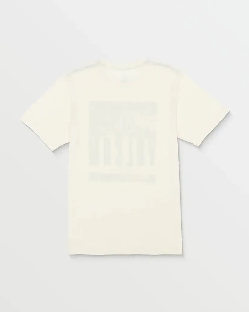 Volcom Mens Off White Floral Motion SS Tshirt