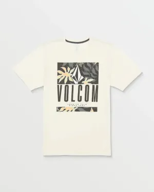 Volcom Mens Off White Floral Motion SS Tshirt