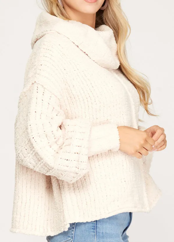 When I'm With You Sweater in Taupe