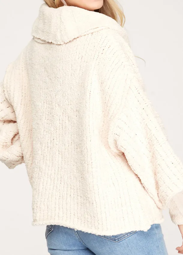 When I'm With You Sweater in Taupe