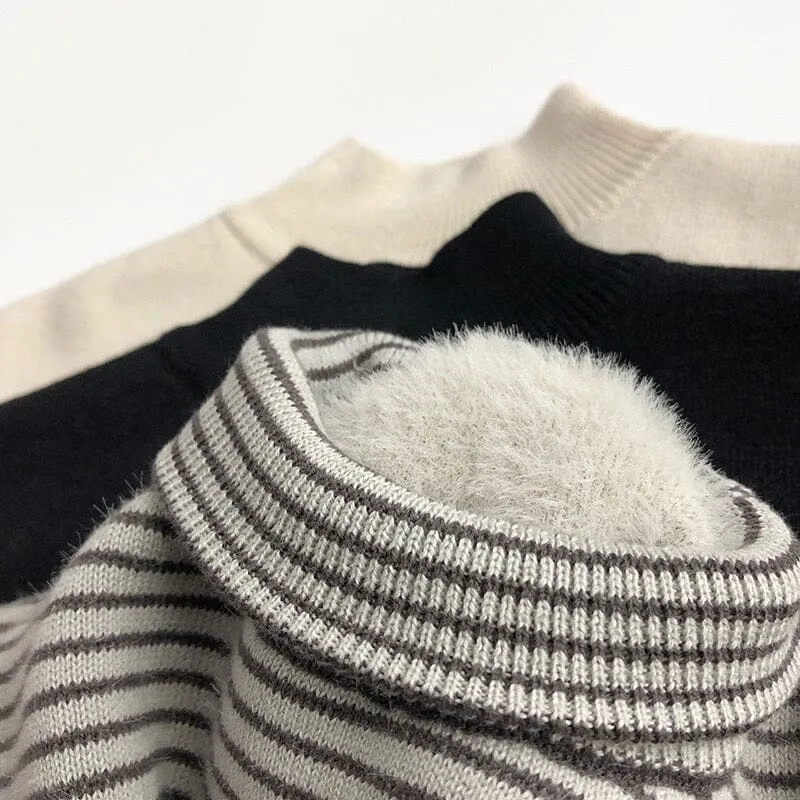Zorro Plush Turtleneck Sweater